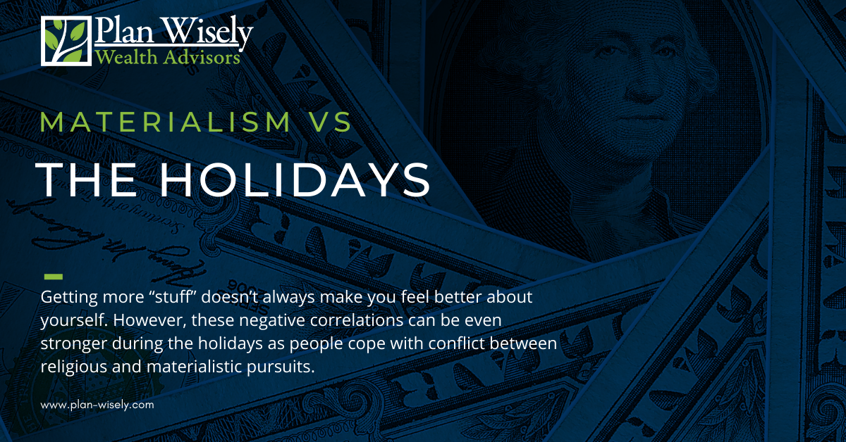 Materialism Vs The Holidays