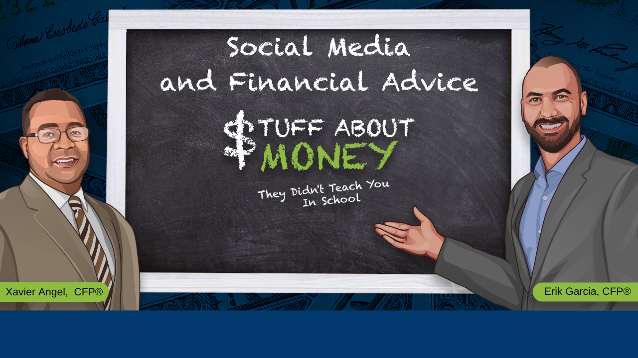 Social Media and Financial Advice - SAM YouTube Thumbnail