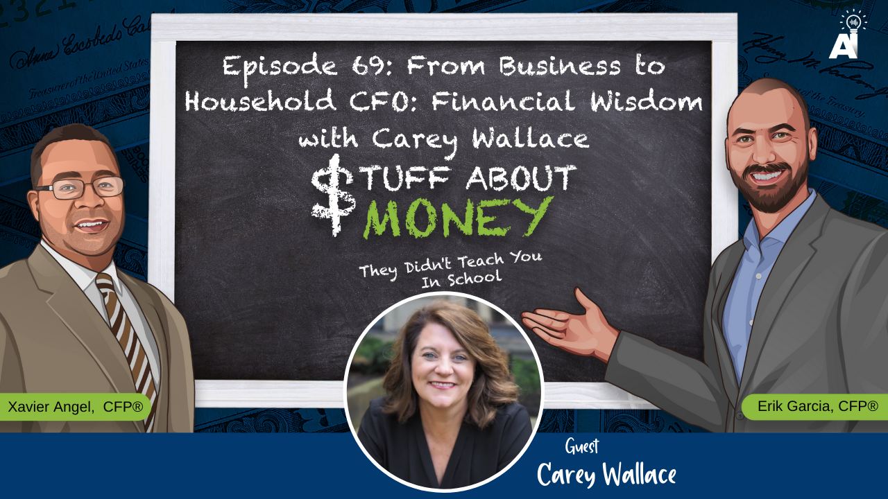 Episode 69 From Business to Household CFO Financial Wisdom with Carey Wallace - Youtube Thumbnail