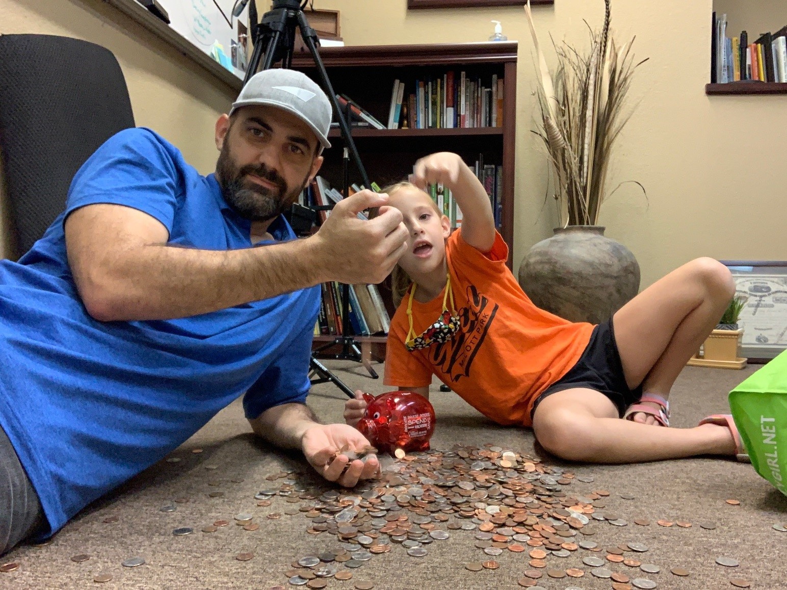 Parent and child coins